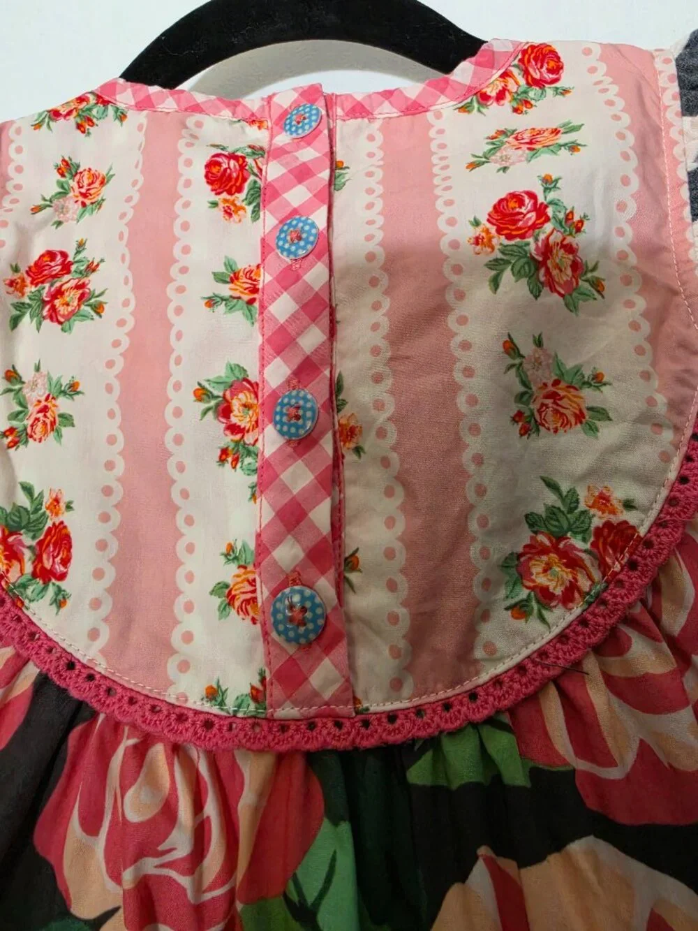 Matilda Jane All Abloom Girls  Bohemian Cottagecore Prairie Dress Sz 6